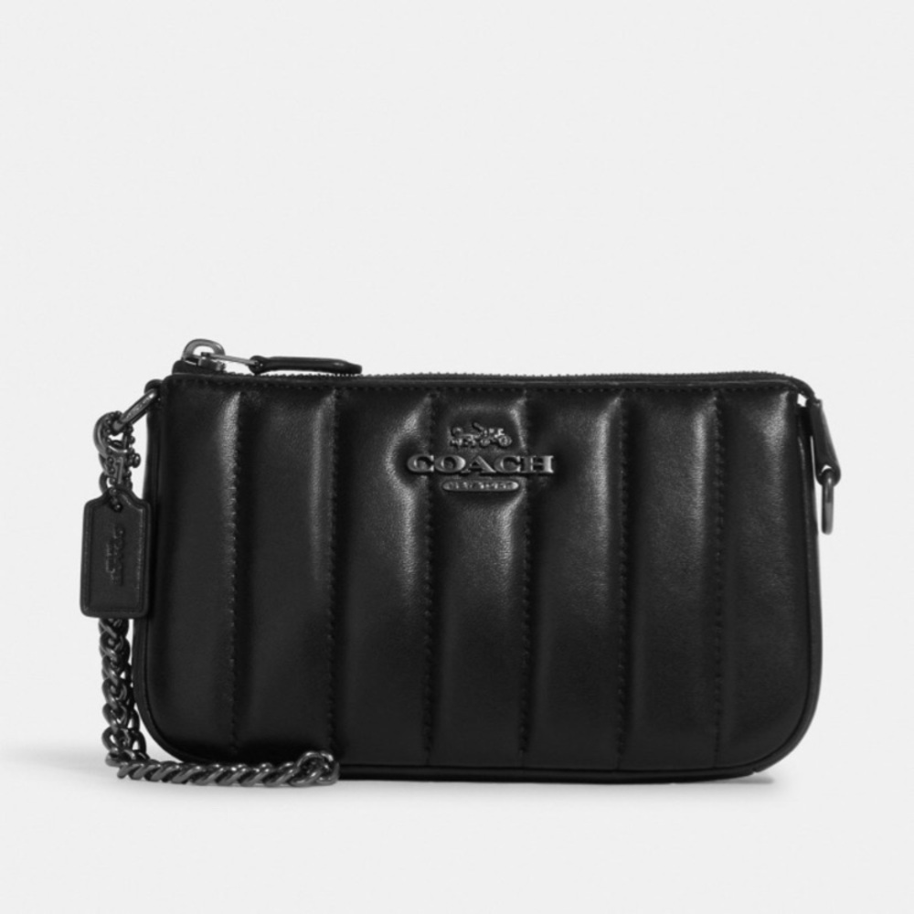 Authentic: Coach Black Linear Quilting Nolita 19